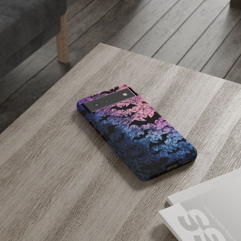 Pastel Goth Bat Phone Case